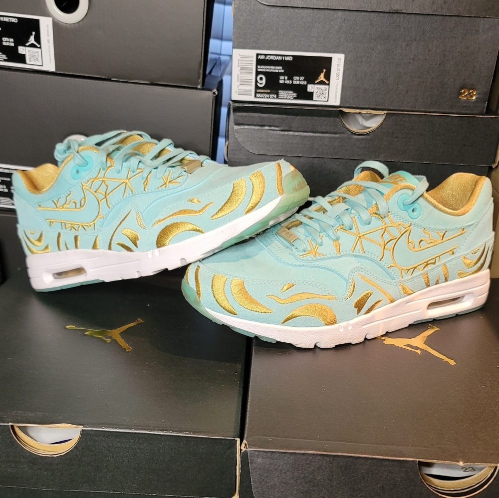 NIKE WOMENS AIR MAX 1 ULTRA LOTC QS "PARIS" GREEN-